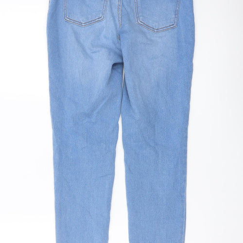Denim & Co. Womens Blue Cotton Jegging Jeans Size 6 L28 in Regular Button