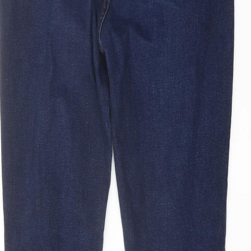 H&M Mens Blue Cotton Skinny Jeans Size 31 in L32 in Regular Button