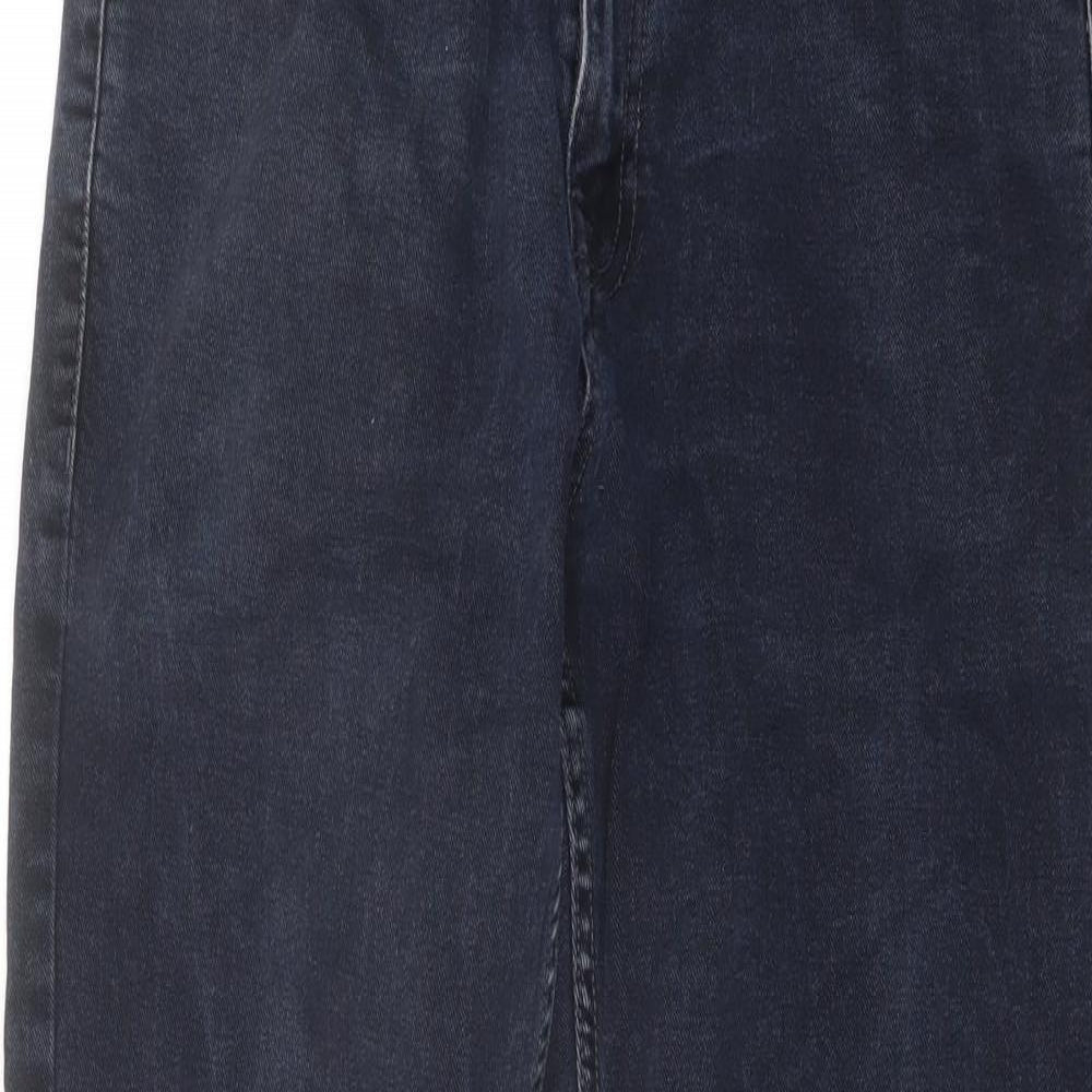 NEXT Mens Blue Cotton Straight Jeans Size 30 in L29 in Regular Button