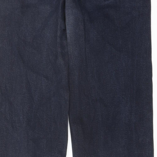 NEXT Mens Blue Cotton Straight Jeans Size 30 in L29 in Regular Button