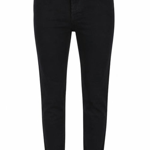 Marks and Spencer Womens Black Cotton Skinny Jeans Size 8 L26 in Regular Button