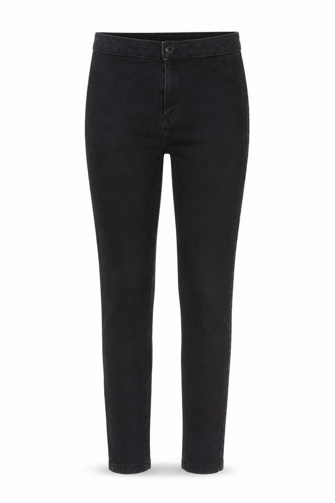 Marks and Spencer Womens Black Cotton Jegging Jeans Size 10 L26 in Regular Button