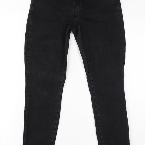 Gap Womens Black Cotton Skinny Jeans Size 28 L28 in Regular Zip