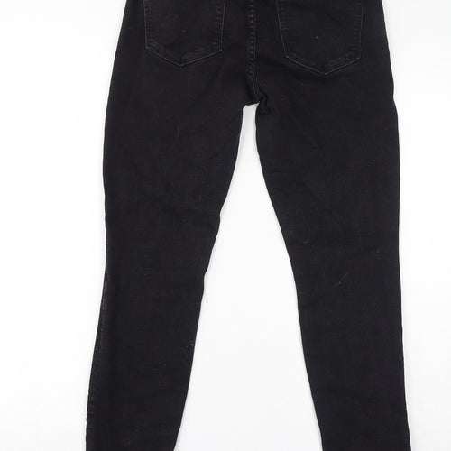 Gap Womens Black Cotton Skinny Jeans Size 28 L28 in Regular Zip