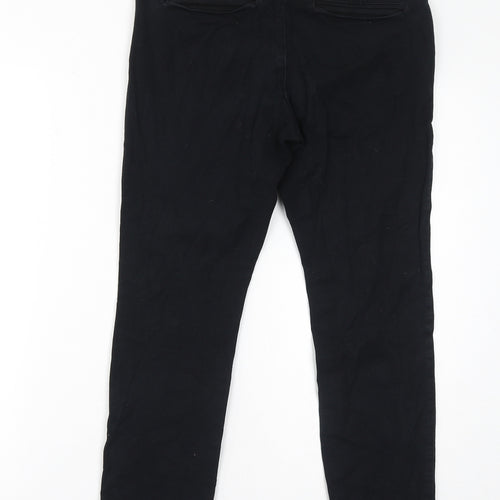 Gap Womens Black Cotton Skinny Jeans Size 6 L27 in Regular Zip