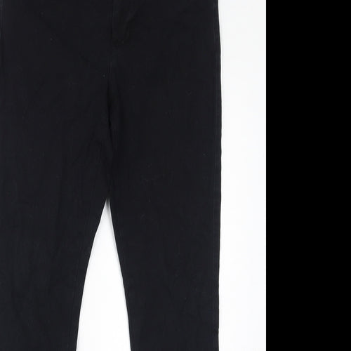 Gap Womens Black Cotton Skinny Jeans Size 6 L27 in Regular Zip