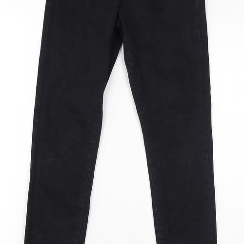 Denim & Co. Womens Black Cotton Jegging Jeans Size 10 L31 in Regular Zip