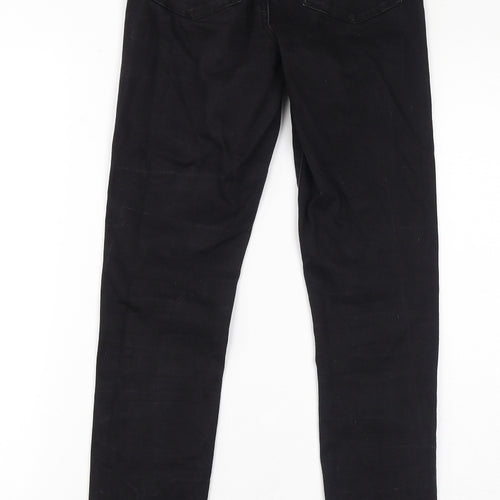 Denim & Co. Womens Black Cotton Jegging Jeans Size 10 L31 in Regular Zip