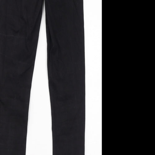 Denim & Co. Womens Black Cotton Jegging Jeans Size 10 L31 in Regular Zip