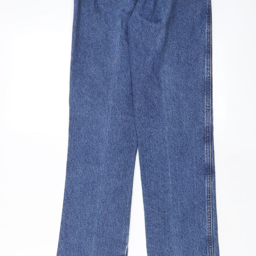 Rockies Womens Blue Cotton Straight Jeans Size 25 in L33 in Regular Zip - Pockets