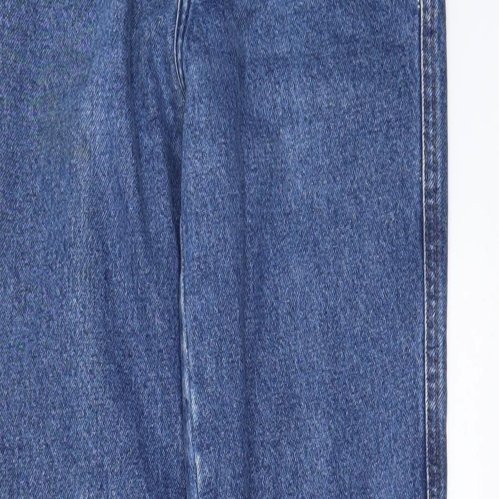 Rockies Womens Blue Cotton Straight Jeans Size 25 in L33 in Regular Zip - Pockets