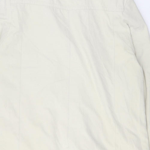 EWM Womens Beige Jacket Size 20 Button