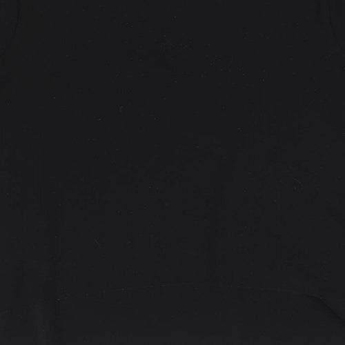 Phase Eight Womens Black Polyester Basic Blouse Size 10 Boat Neck