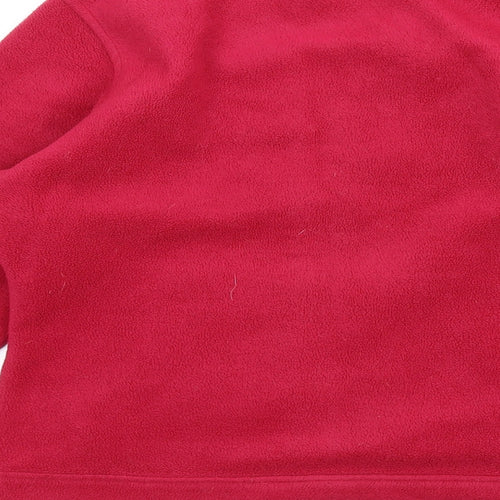 Monsoon Womens Pink Jacket Size 12 Zip