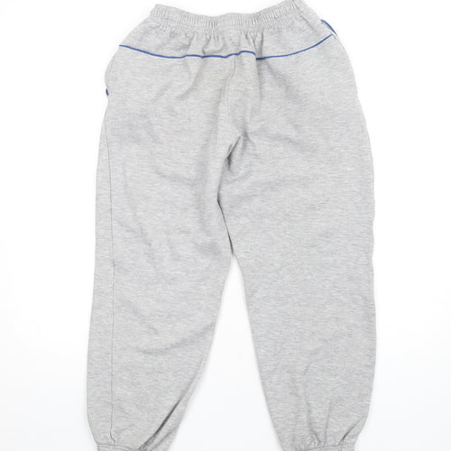 Donnay Mens Grey Cotton Jogger Trousers Size M L28 in Regular Drawstring
