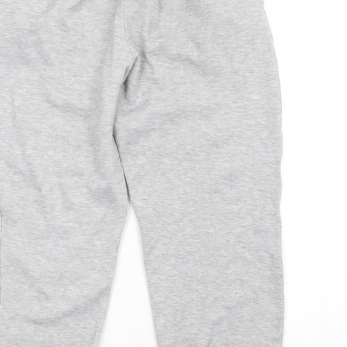 Donnay Mens Grey Cotton Jogger Trousers Size M L28 in Regular Drawstring