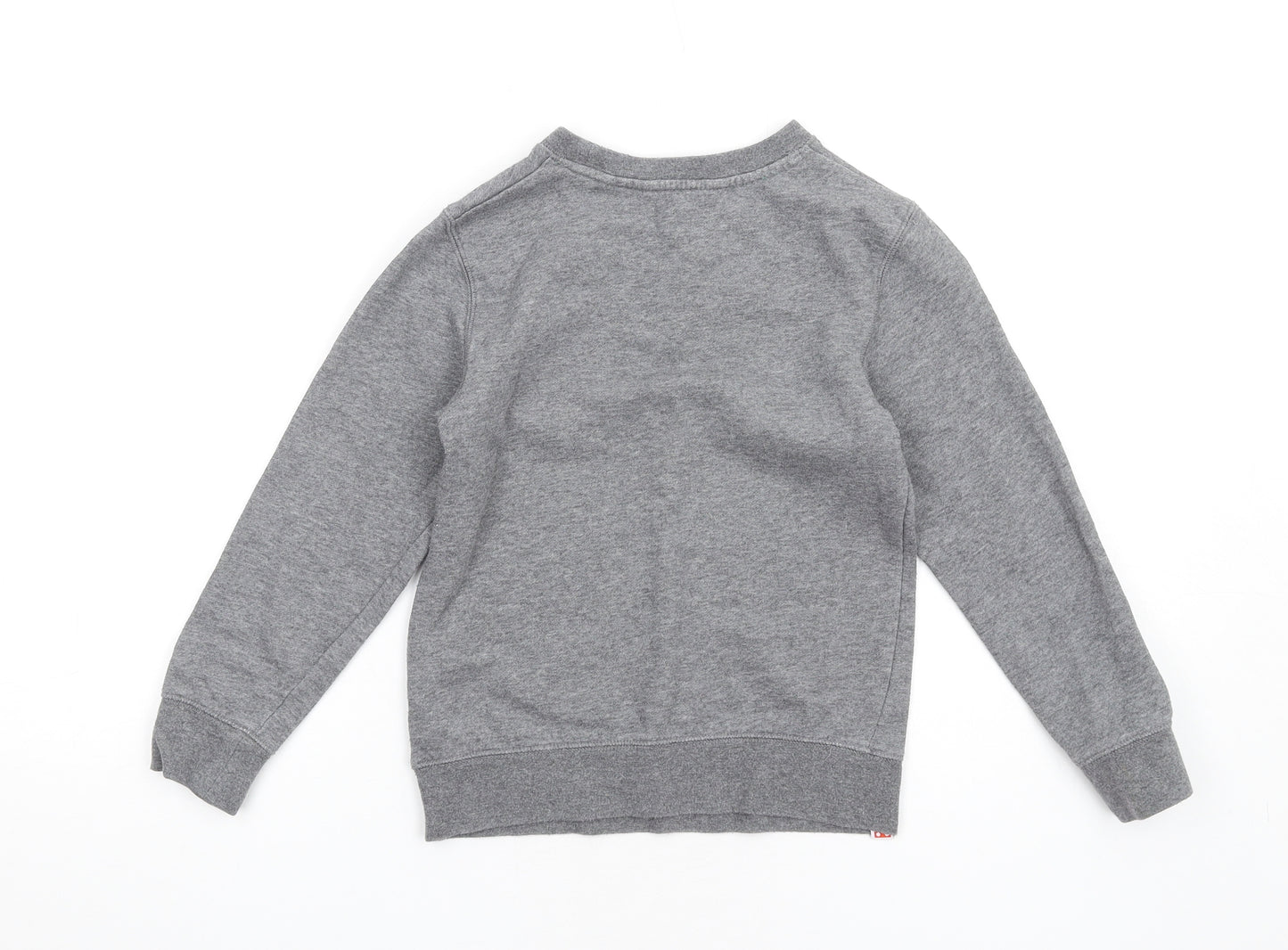 LEGO Boys Grey Polyester Pullover Sweatshirt Size 6-7 Years Pullover