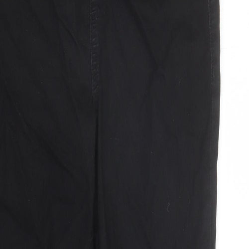 Marks and Spencer Womens Black Cotton Jegging Jeans Size 10 L27 in Regular - Stretch