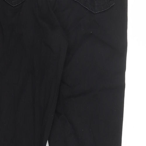 Marks and Spencer Womens Black Cotton Jegging Jeans Size 10 L27 in Regular - Stretch