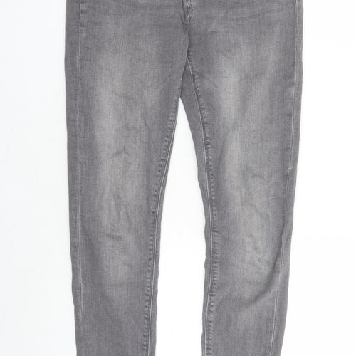 Only Womens Green Cotton Skinny Jeans Size M L30 in Regular Zip