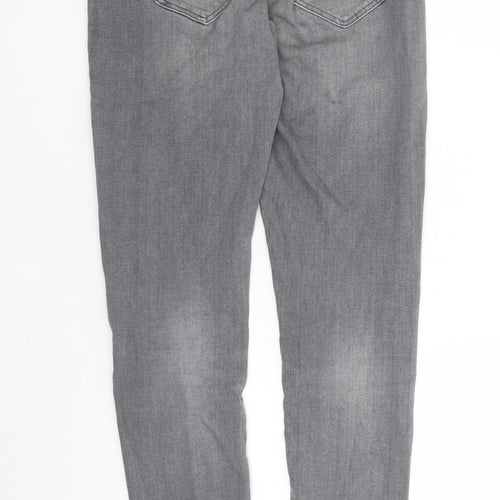 Only Womens Green Cotton Skinny Jeans Size M L30 in Regular Zip