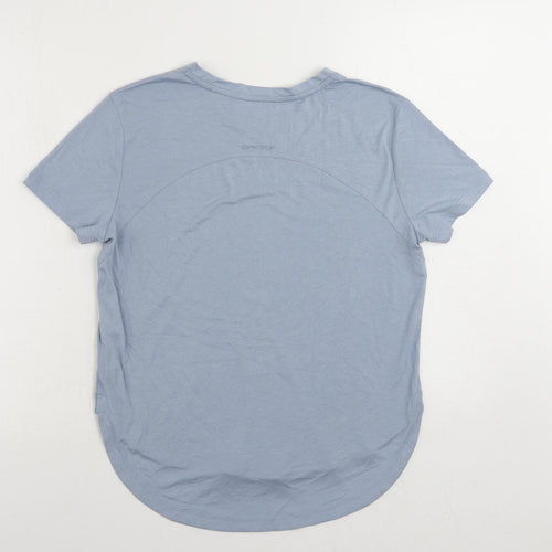 Esprit Womens Blue Polyester Pullover T-Shirt Size XS Round Neck Pullover