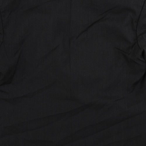 Horne Mens Black Polyester Jacket Suit Jacket Size 42 Regular