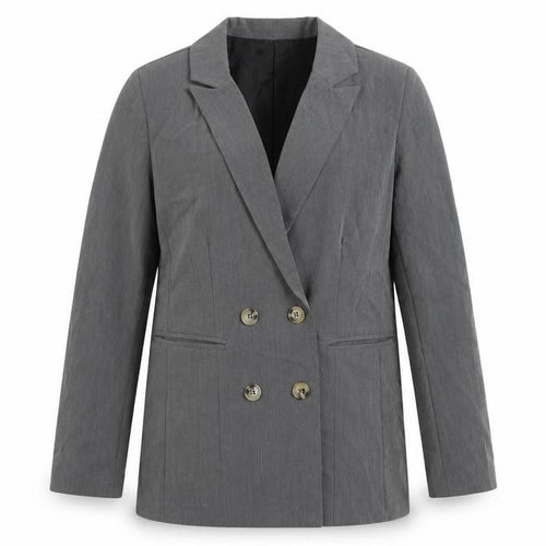Nasty Gal Womens Grey Jacket Blazer Size M Button