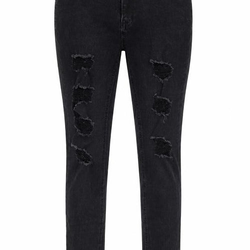 Missguided Womens Black Cotton Skinny Jeans Size 12 L29 in Regular Button