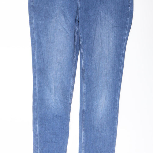 NEXT Womens Blue Cotton Jegging Leggings Size 12 L27 in