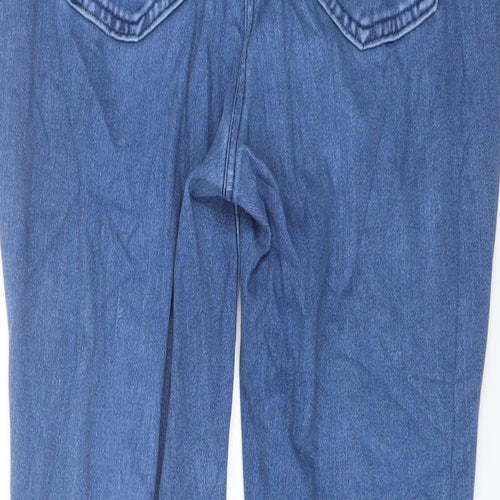 NEXT Womens Blue Cotton Jegging Leggings Size 12 L27 in