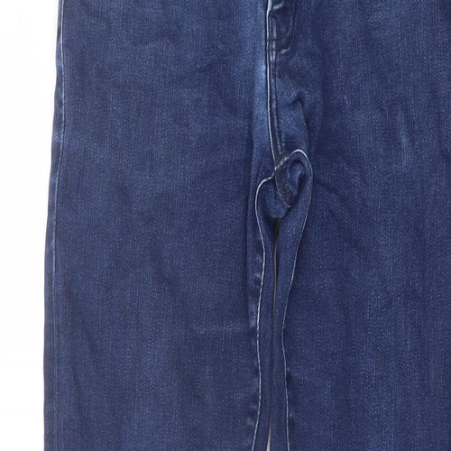 Gap Mens Blue Cotton Skinny Jeans Size 32 in L34 in Slim Button