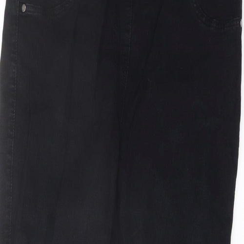 TU Womens Blue Cotton Jegging Jeans Size 16 L26 in Regular