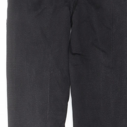 PARISIAN SIGNATURE Womens Grey Cotton Skinny Jeans Size 6 L27 in Regular Button