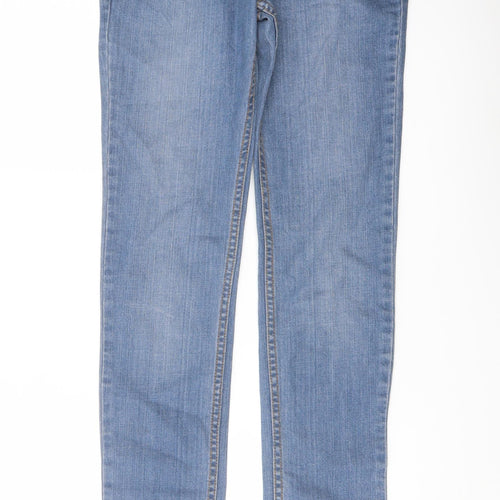 Cheap Monday Mens Blue Cotton Skinny Jeans Size 29 in L32 in Regular Button