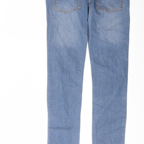 Cheap Monday Mens Blue Cotton Skinny Jeans Size 29 in L32 in Regular Button