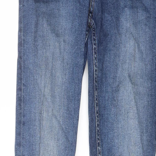 Cheap Monday Mens Blue Cotton Skinny Jeans Size 30 in L29 in Regular Button