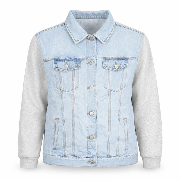 Forever 21 Womens Blue Jacket Size M Button