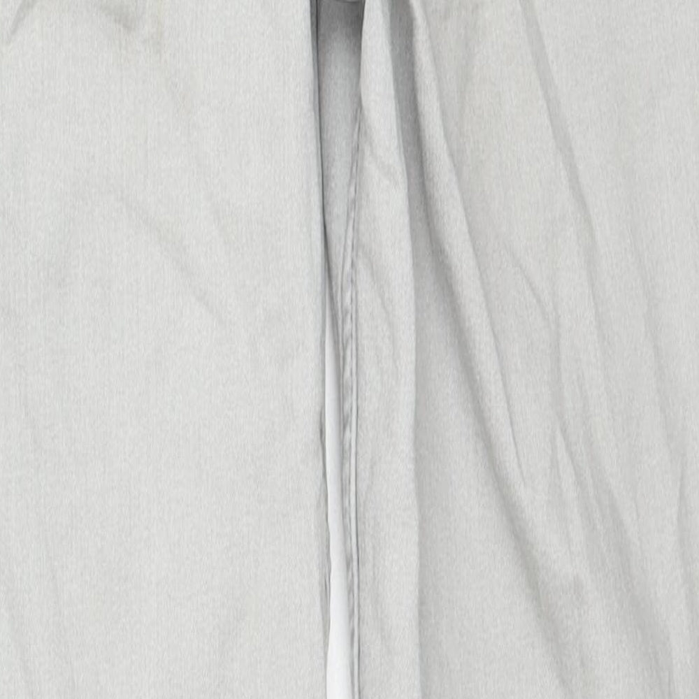 H&M Boys Grey Cotton Skinny Jeans Size 12-13 Years L26 in Slim Zip - Adjustable Waist