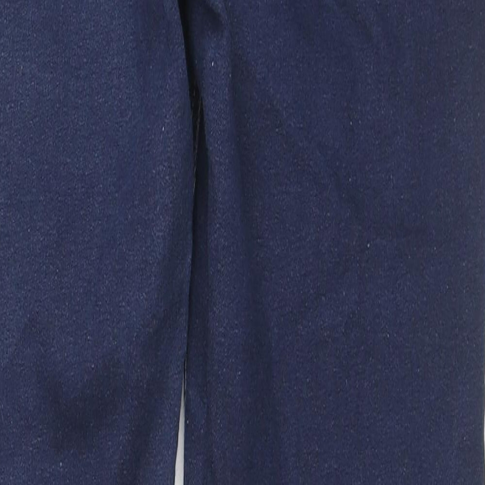 Marks and Spencer Womens Blue Cotton Jegging Jeans Size 12 L27 in Regular