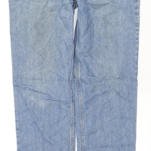 Killer Denim Mens Blue Cotton Straight Jeans Size 34 in L33 in Regular Zip