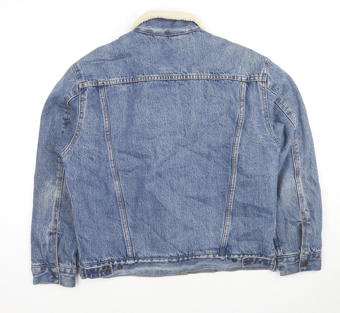 Levi's Womens Blue Jacket Size M Snap