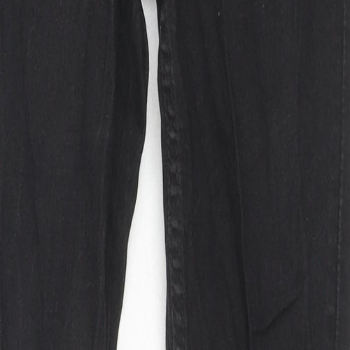Divided by H&M Womens Black Cotton Skinny Jeans Size 8 L28 in Slim Zip