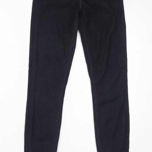 J Brand Womens Blue Cotton Skinny Jeans Size 24 in L30 in Regular Zip