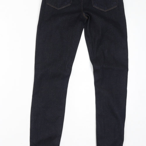 J Brand Womens Blue Cotton Skinny Jeans Size 24 in L30 in Regular Zip