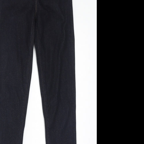 J Brand Womens Blue Cotton Skinny Jeans Size 24 in L30 in Regular Zip