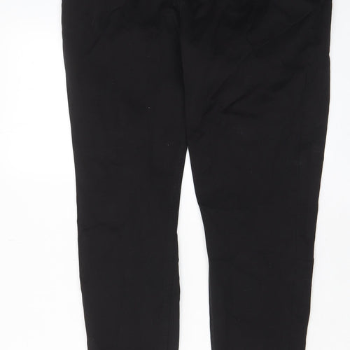 TU Womens Blue Cotton Skinny Jeans Size 18 L26 in Regular Zip - Pockets