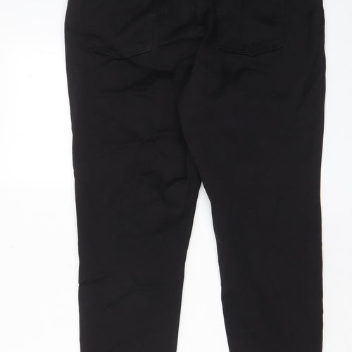 TU Womens Blue Cotton Skinny Jeans Size 18 L26 in Regular Zip - Pockets