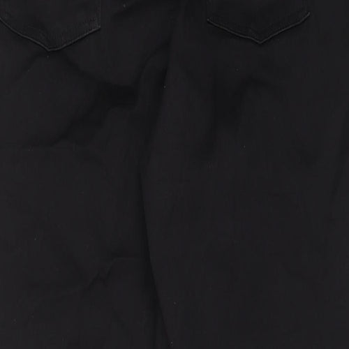 TU Womens Blue Cotton Skinny Jeans Size 18 L26 in Regular Zip - Pockets