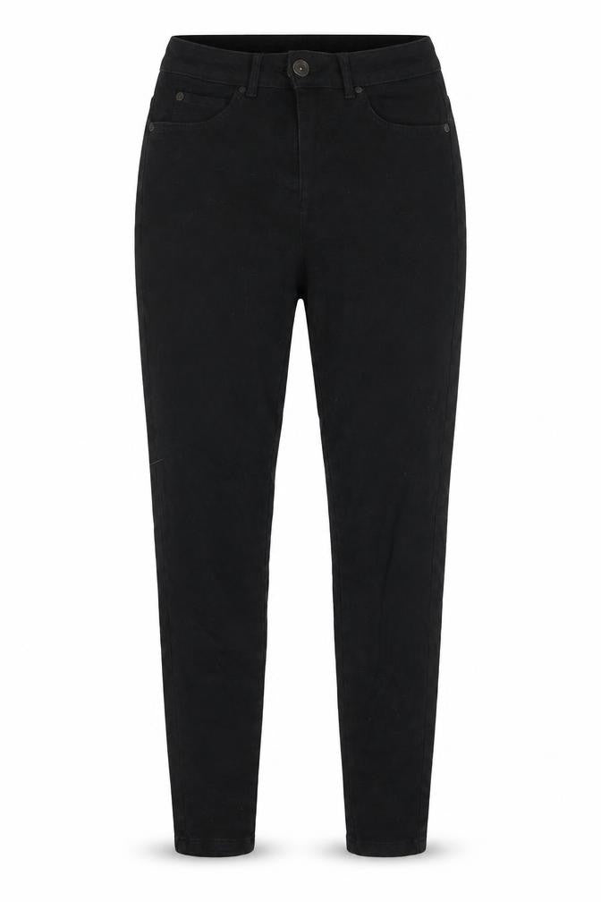 Indigo Womens Black Geometric Cotton Skinny Jeans Size 10 L28 in Regular Zip - Pockets, Embroided